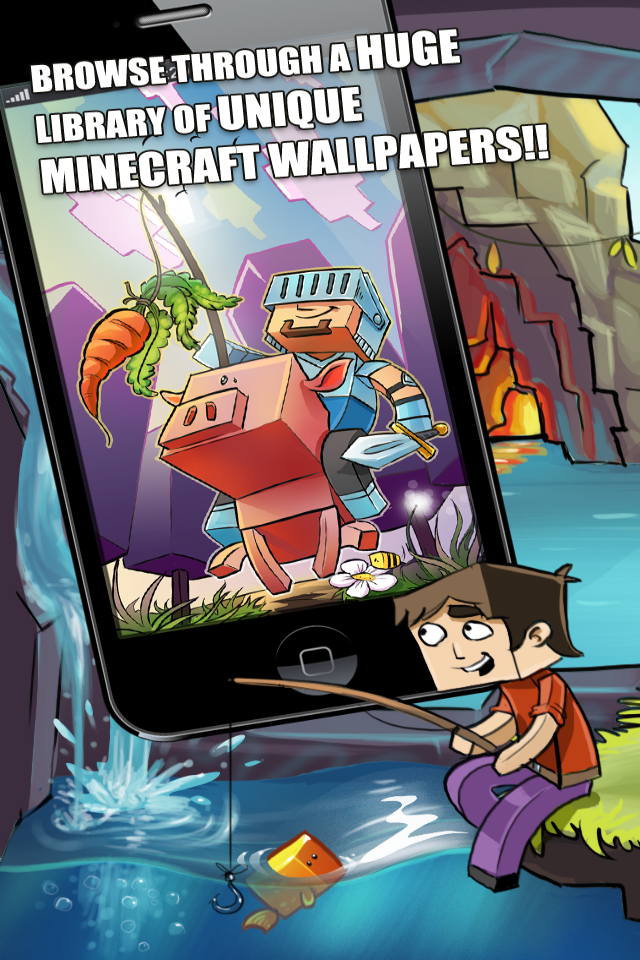 Craft Your Screen: Minecraft Wallpapers iPhone